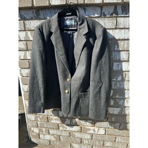 Boundary Water Dayton’s Wool Blazer Size 18 80% Virgin Wool 20% Polyester